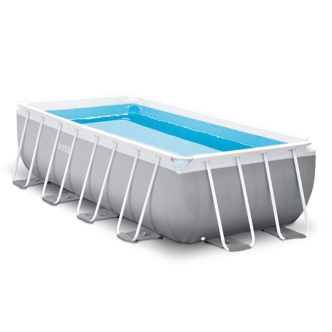Piscine tubulaire prism frame ovale 4,00 x 2,00 x 1,00 m