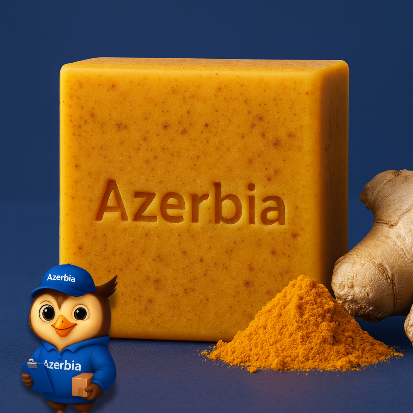 Savon au Curcuma & Gingembre