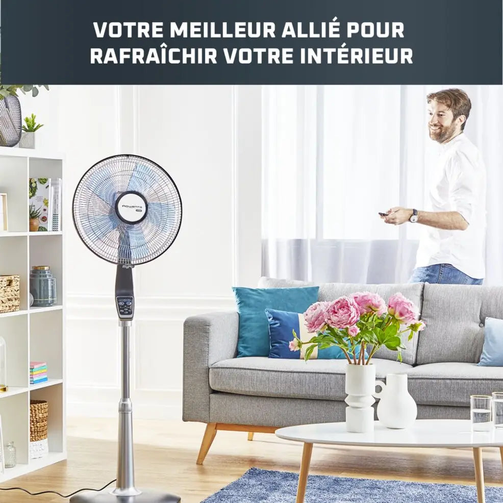 Ventilateur sur Pied Rowenta Turbo Silence Extreme