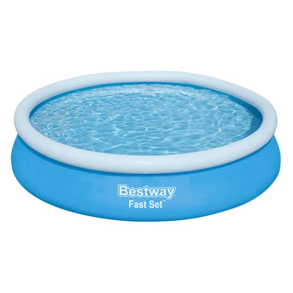 Piscine gonflable ronde Bestway Fast Set 366 x 76 cm bleu