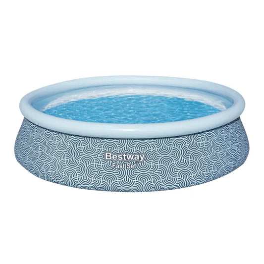 Piscine gonflable ronde Bestway Fast Set 396 x 84 cm bleu