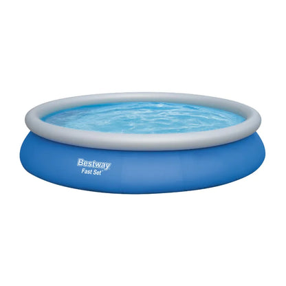 Piscine gonflable ronde Bestway Fast Set 457 x 84 cm bleu