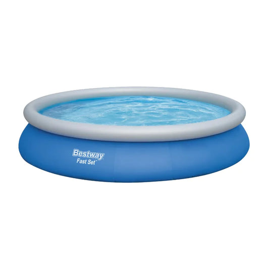 Piscine gonflable ronde Bestway Fast Set 457 x 84 cm bleu